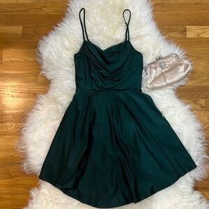 City Studio Fit-and-Flare Mini Dress
